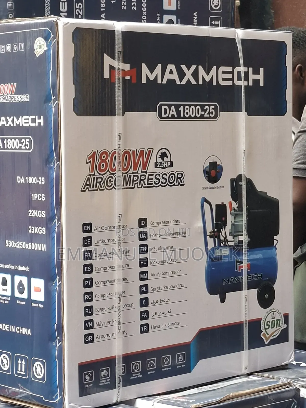Maxmech Da 1800-25 Air Compressor