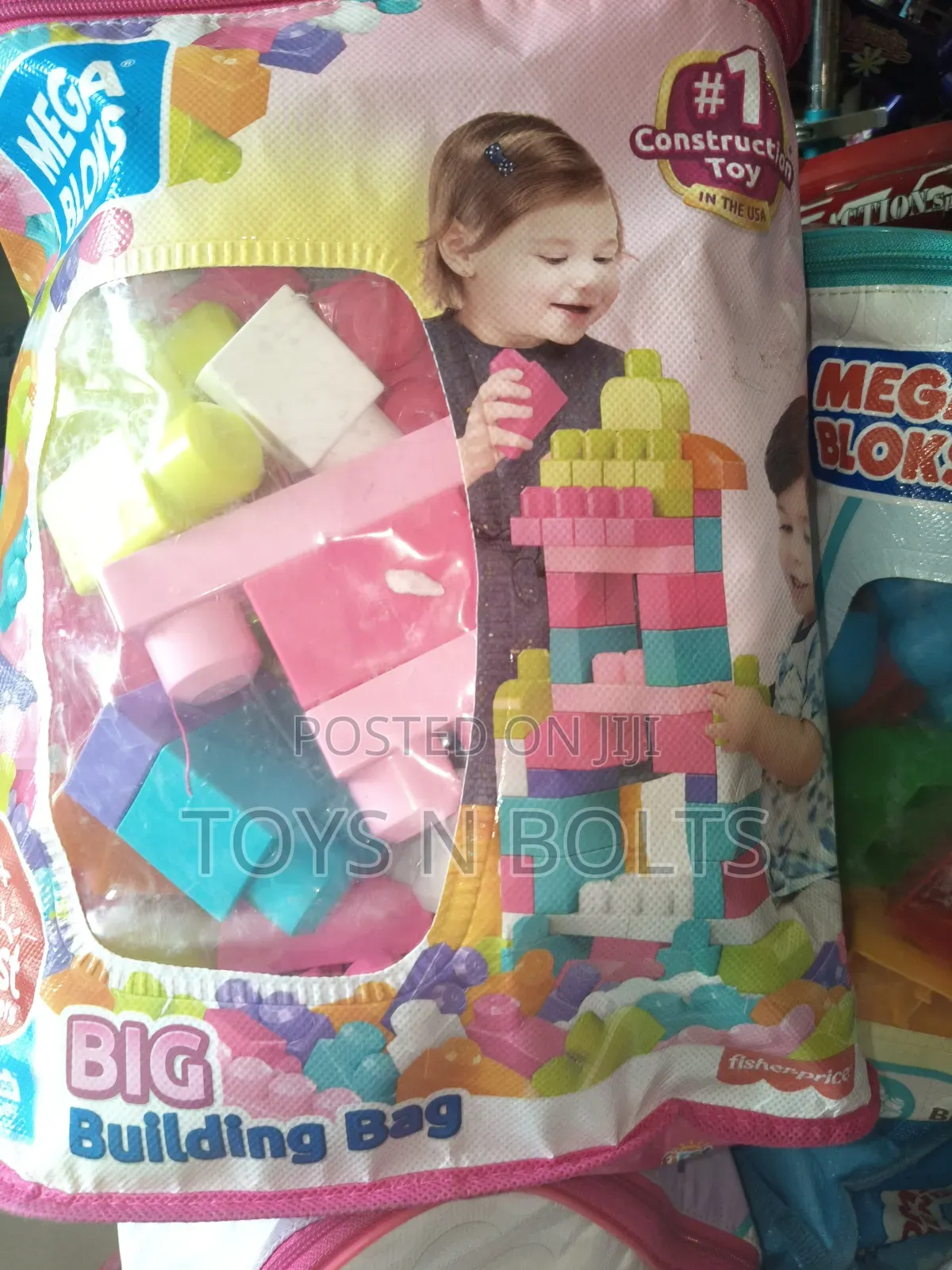 Building Block Mega Bloks 80pcs Per Bag