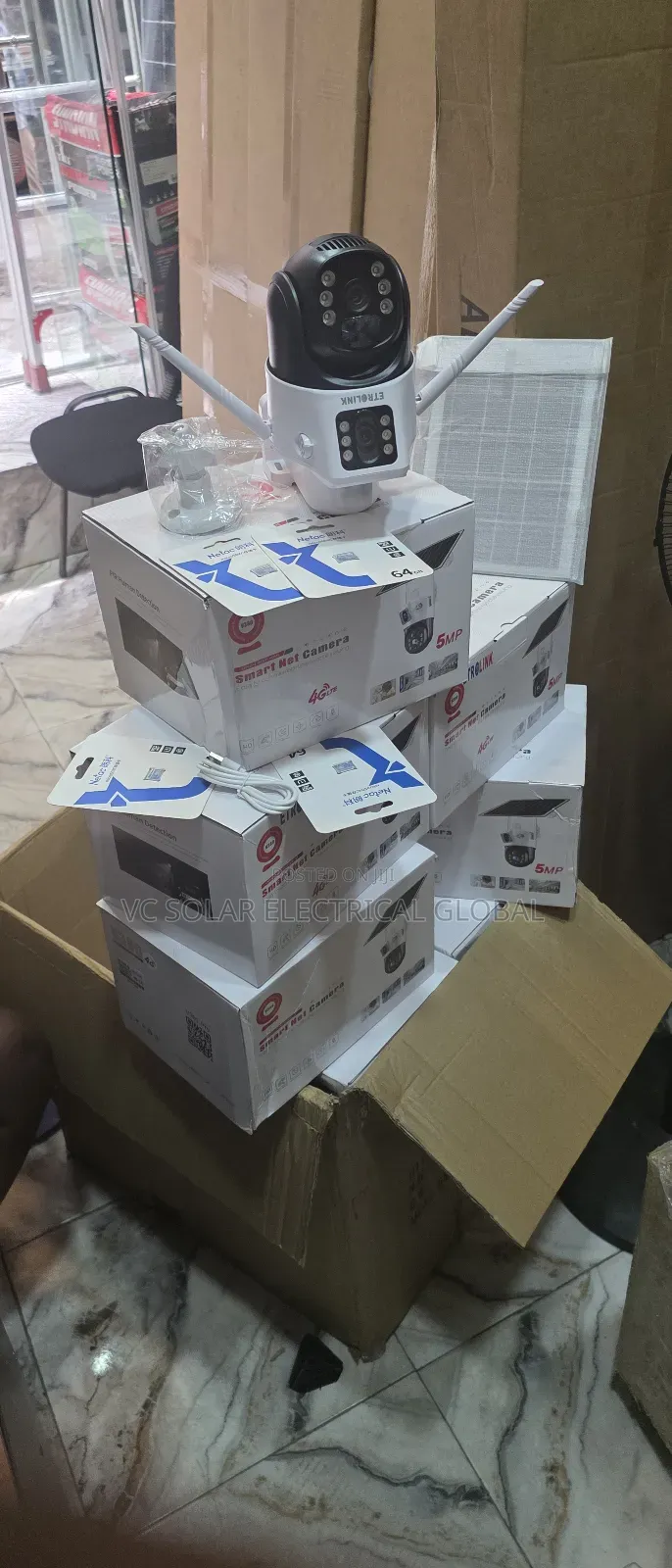 Solar Smart Net Camera 4glite With 64gb Memory Card