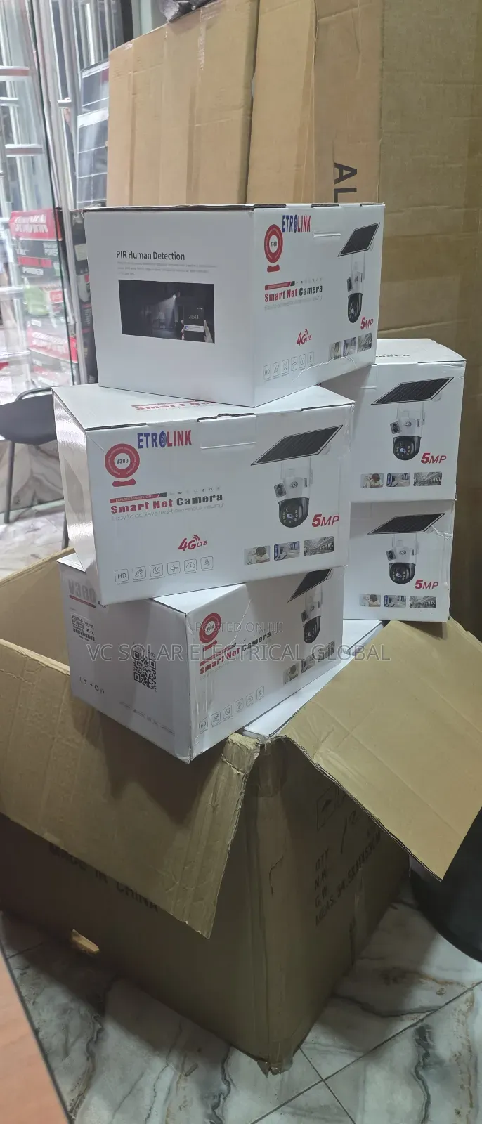 Solar Smart Net Camera 4glite With 64gb Memory Card