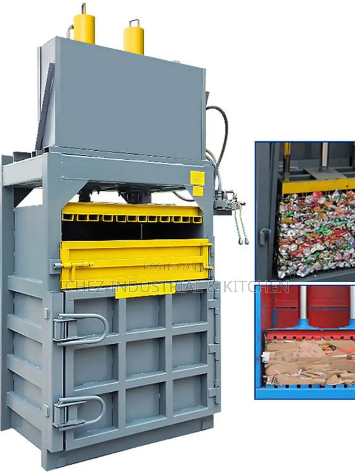 80 Ton Hydraulic Baling Machine