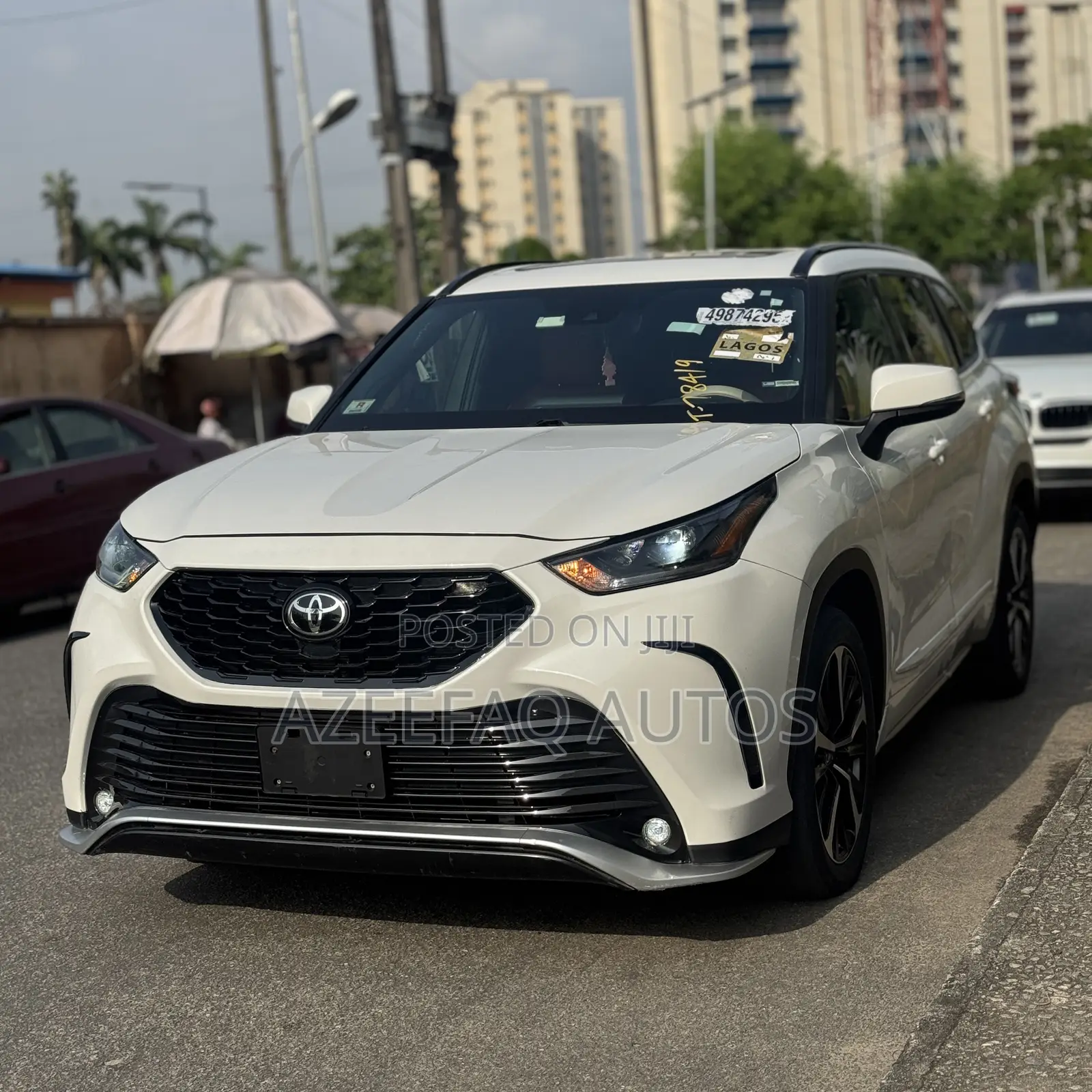 Toyota Highlander XSE 2021 White