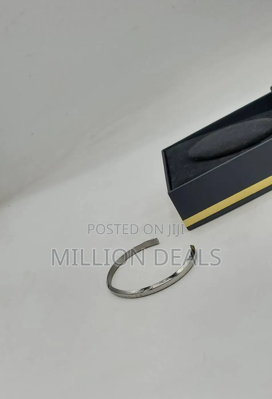 Poised Steel Men’S Simple Luxe Bracelet Link