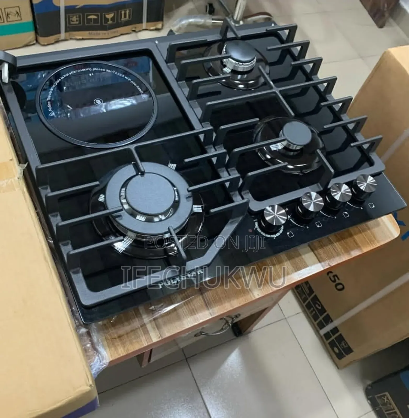 Original Polystar Latest New Design Built-in Gas Electric Cooker Hob