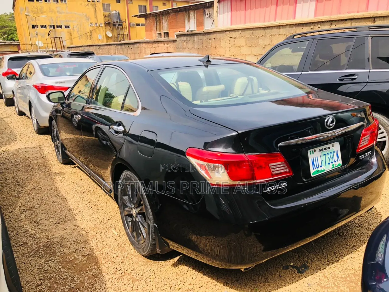 Lexus ES 350 2010 Black