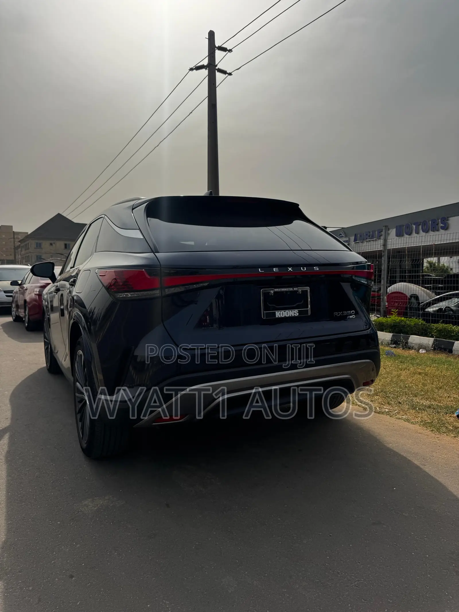 New Lexus RX 350 Luxury AWD 2025 Black