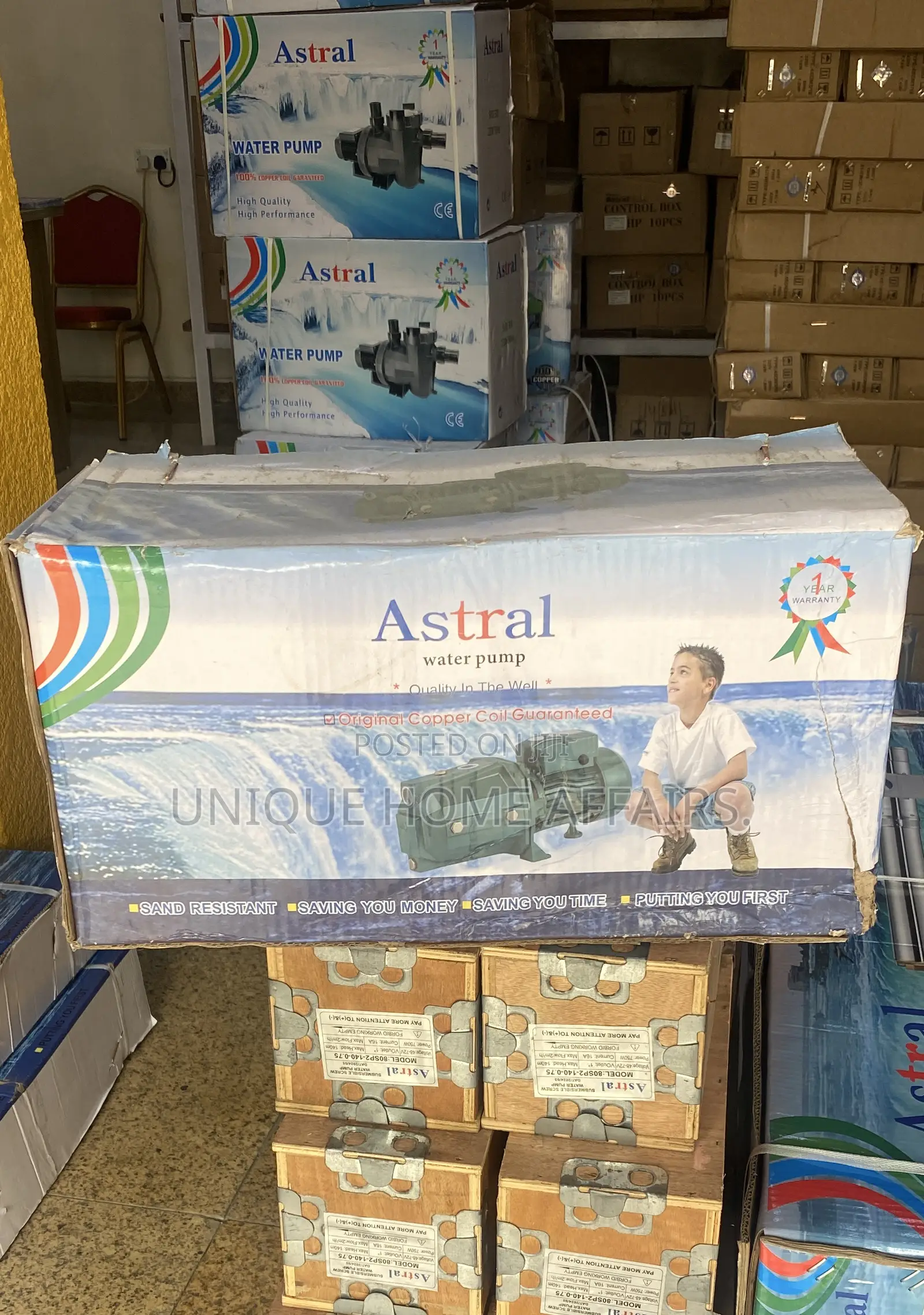 Astral 1hp Surface Water Pump 100 Copper Coil