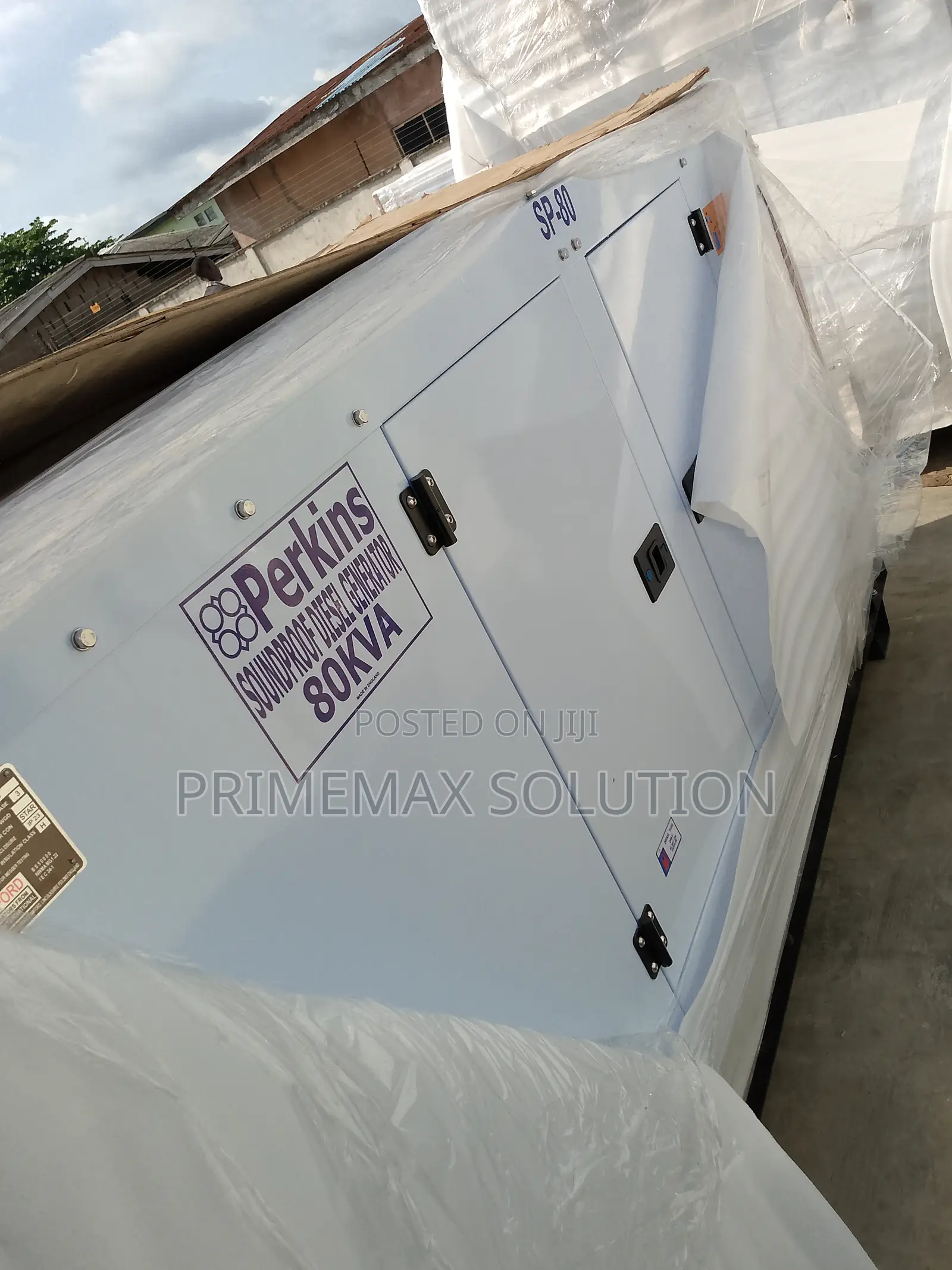 Perkins 80kva Canopy Generator – Ready Stock