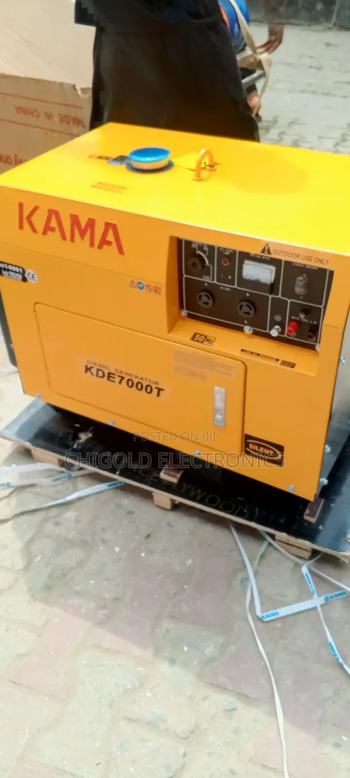 Original Kama Generator Diesel 8kva 100% Copper Coin