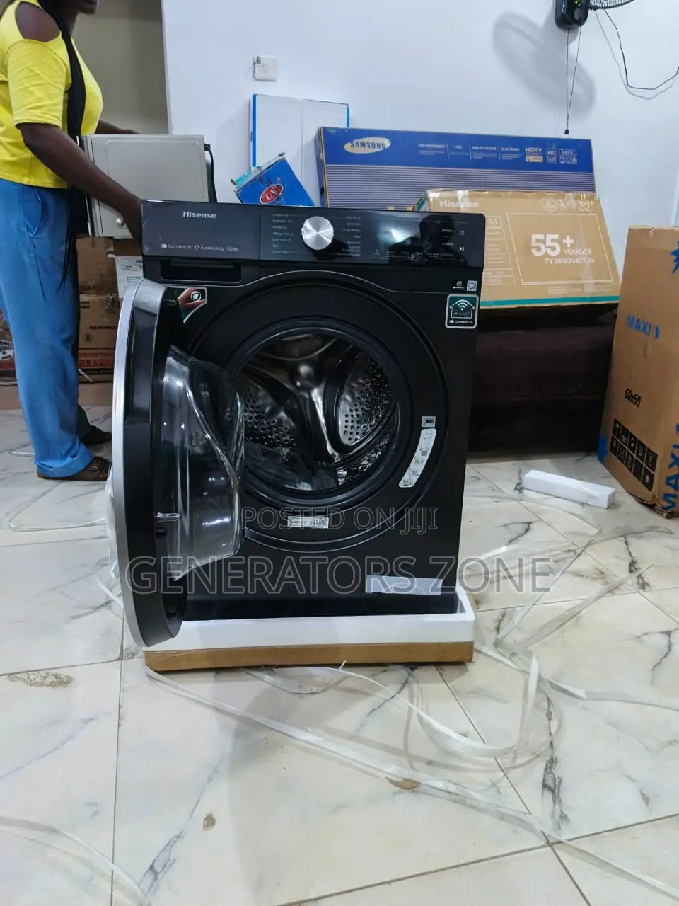 Hisense Wm 5s1245bb-Wd Dual-Purpose Laundry Capacity