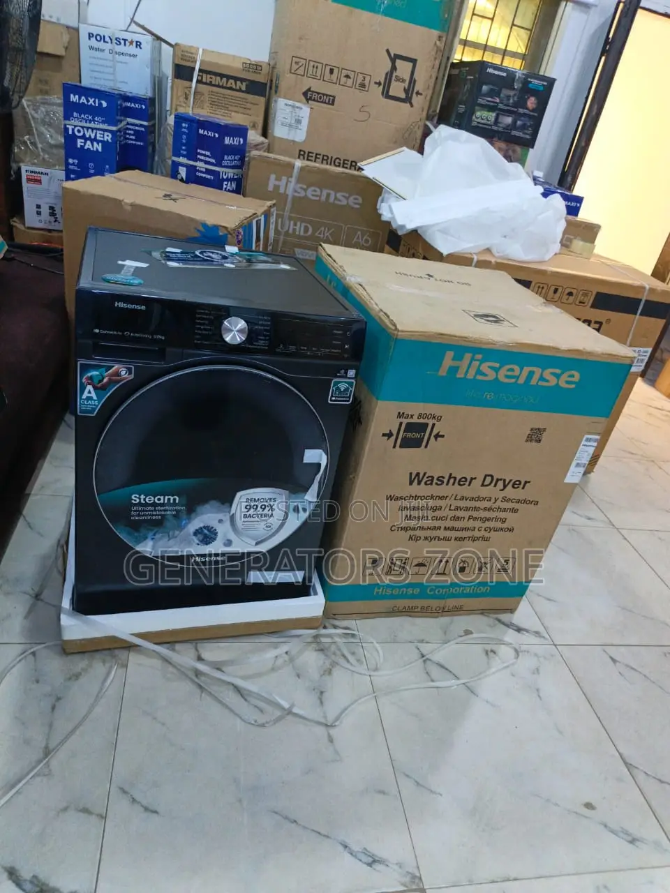 Wm 5s1245bb-Wd Hisense Machine With Combined Cycles