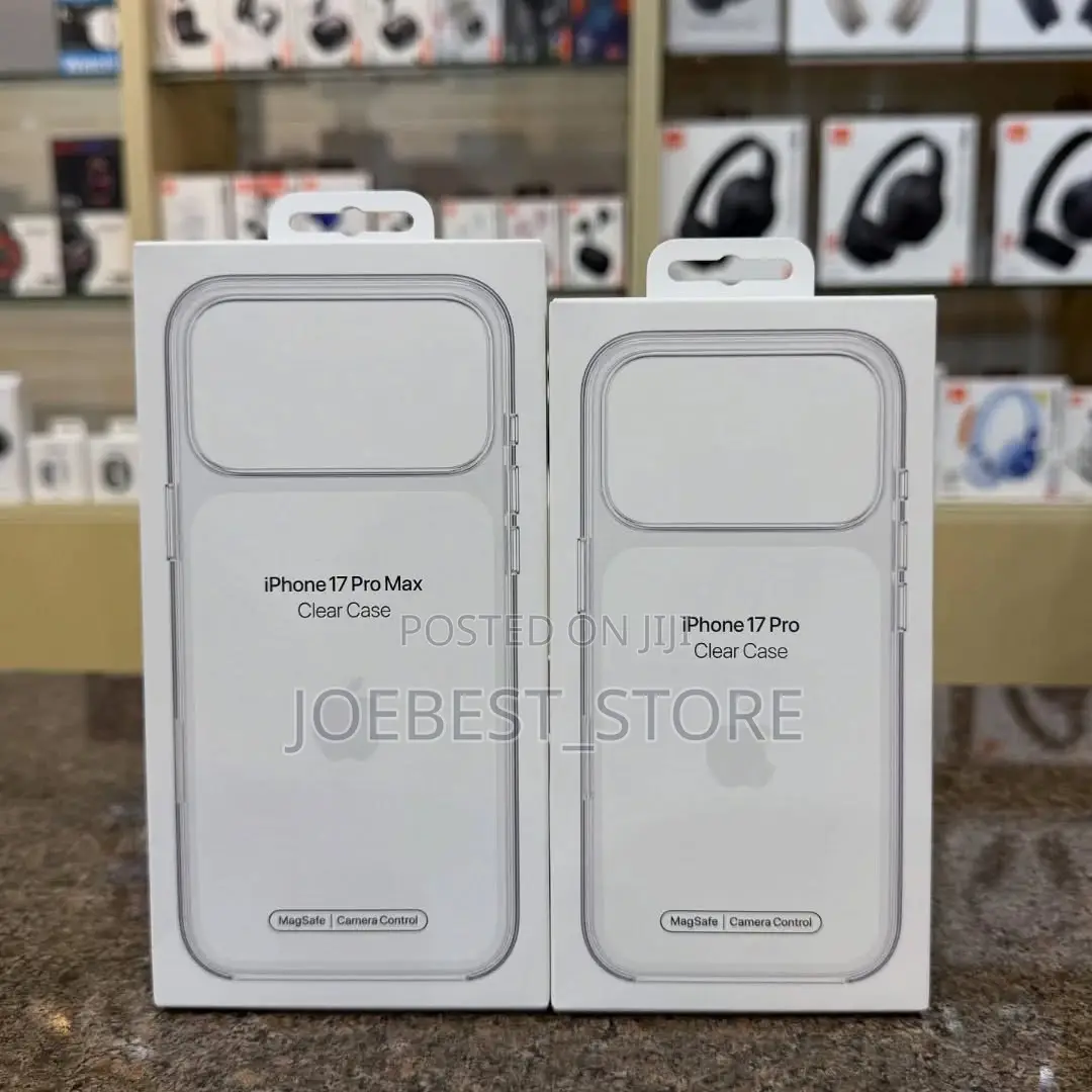 iPhone 17 Pro Max ,17 Pro Original Apple Clear Magsafe Case With Camer