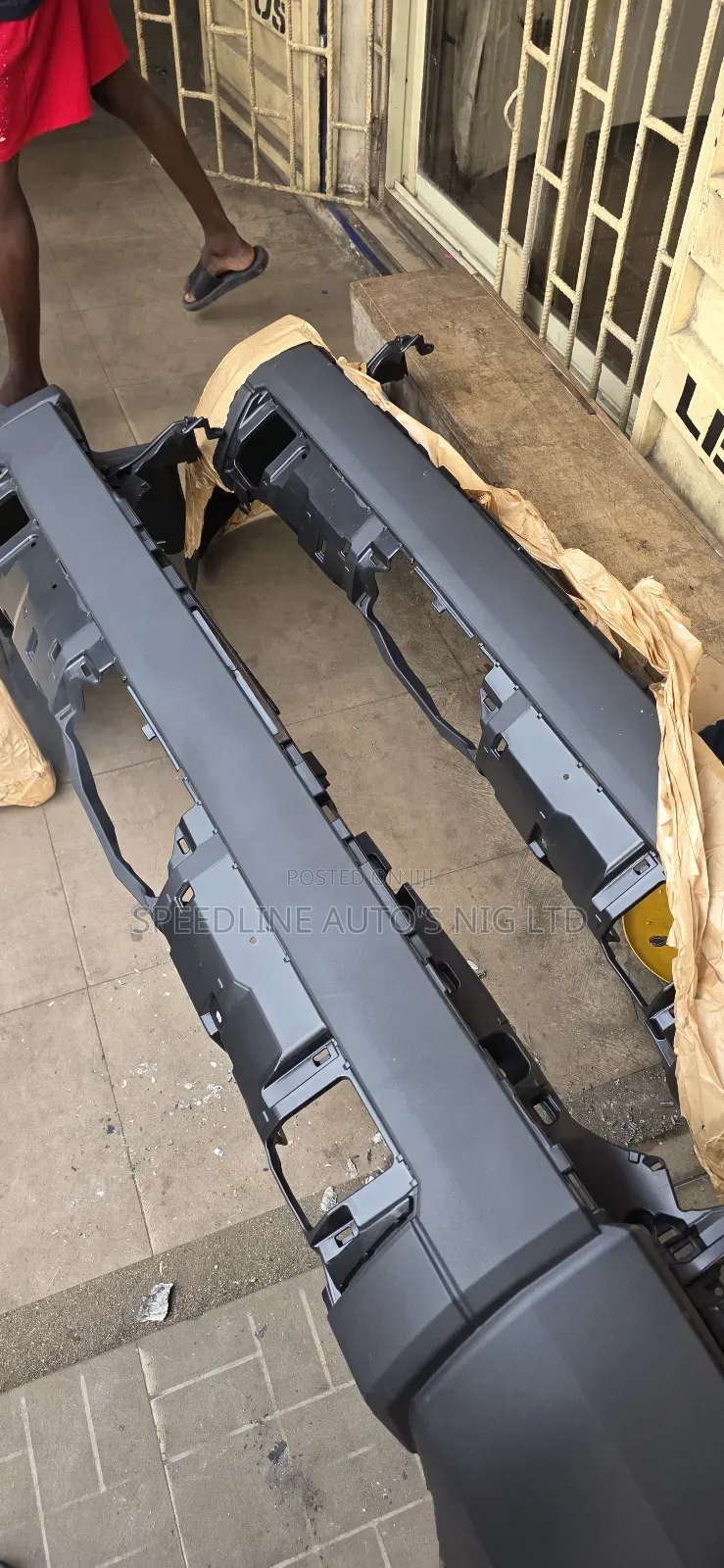 Complete Back Bumper Toyota Prado 2024/2025