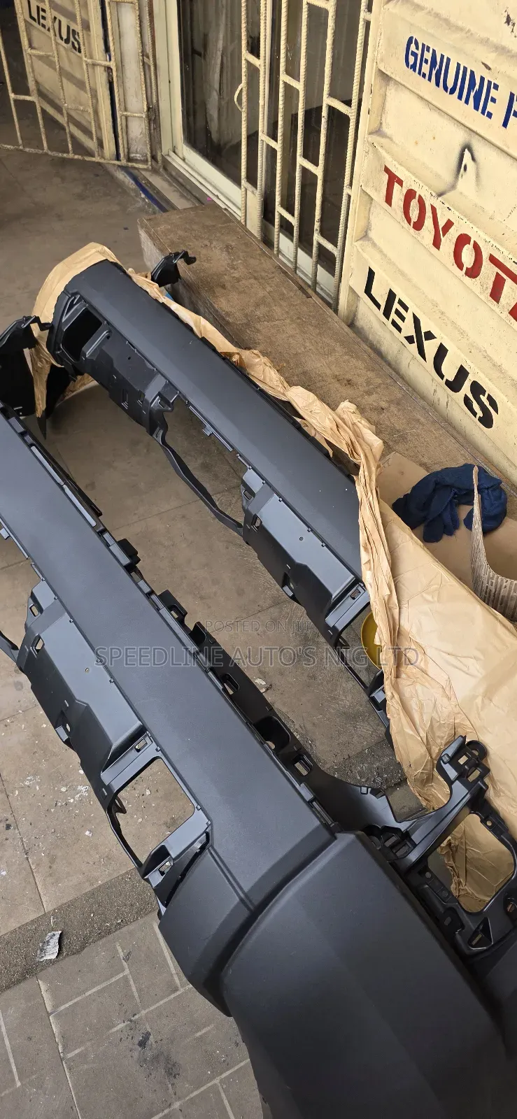 Complete Back Bumper Toyota Prado 2024/2025