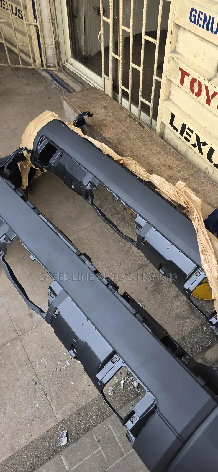 Complete Back Bumper Toyota Prado 2024/2025