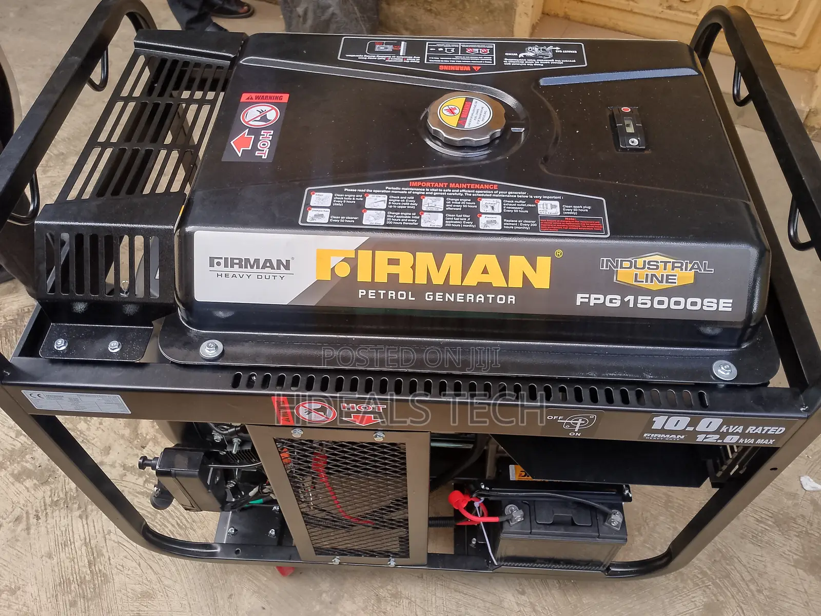 Fpg15000se Firman Generator – Heavy Duty Build