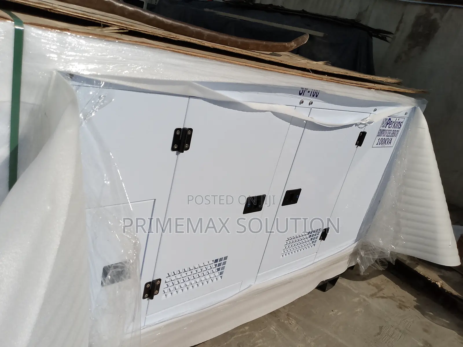 100kva Silent Diesel Generator With Perkins 1104c-44tag2 Engine