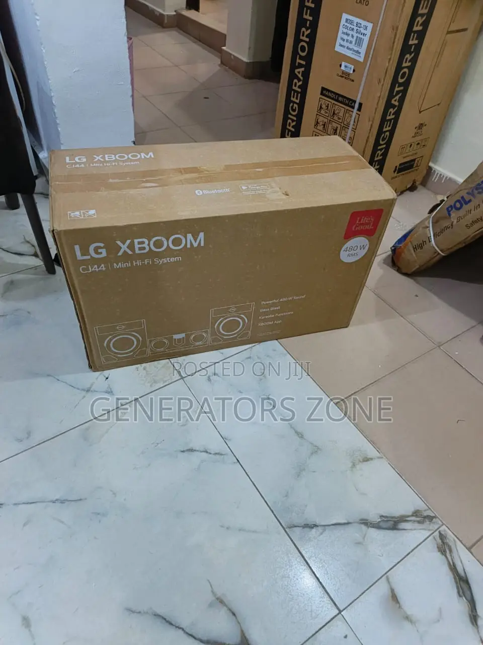 Lg Cj44 Mini Hi-Fi System Led Lighting Feature