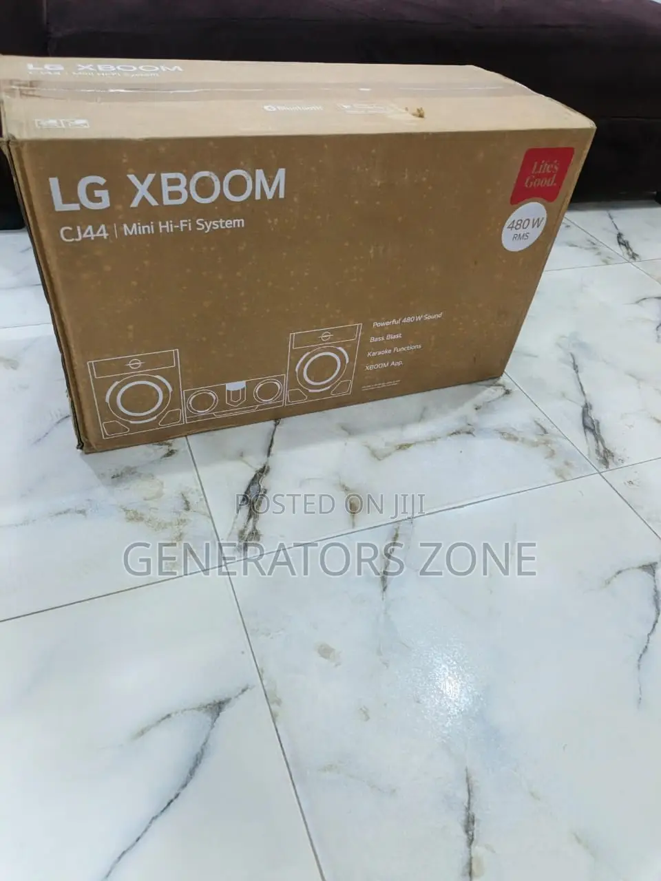 Cj44 Lg Mini Hi-Fi System Fm Preset Stations