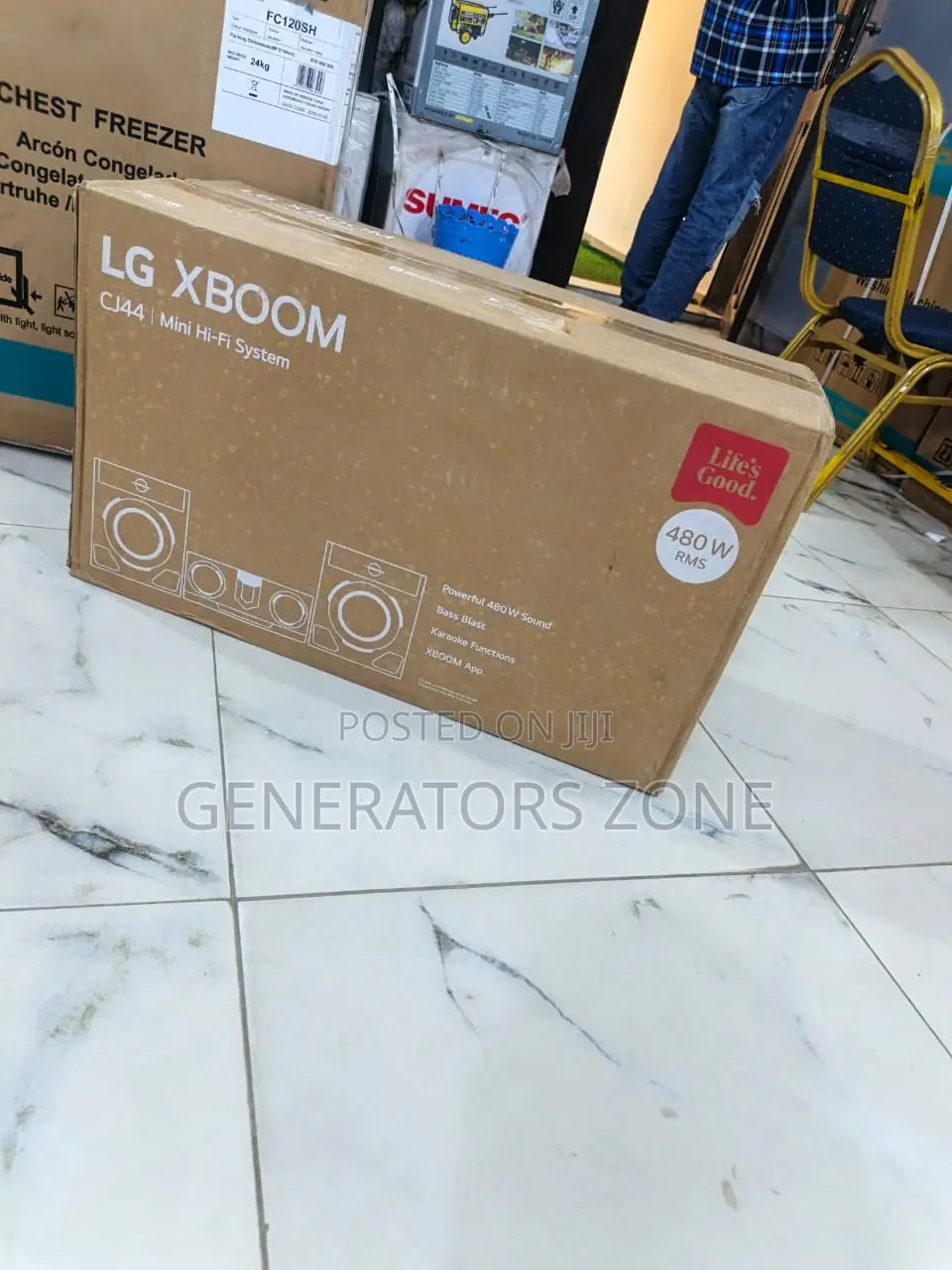 Lg Cj44 Mini Hi-Fi System Multi-Format Playback