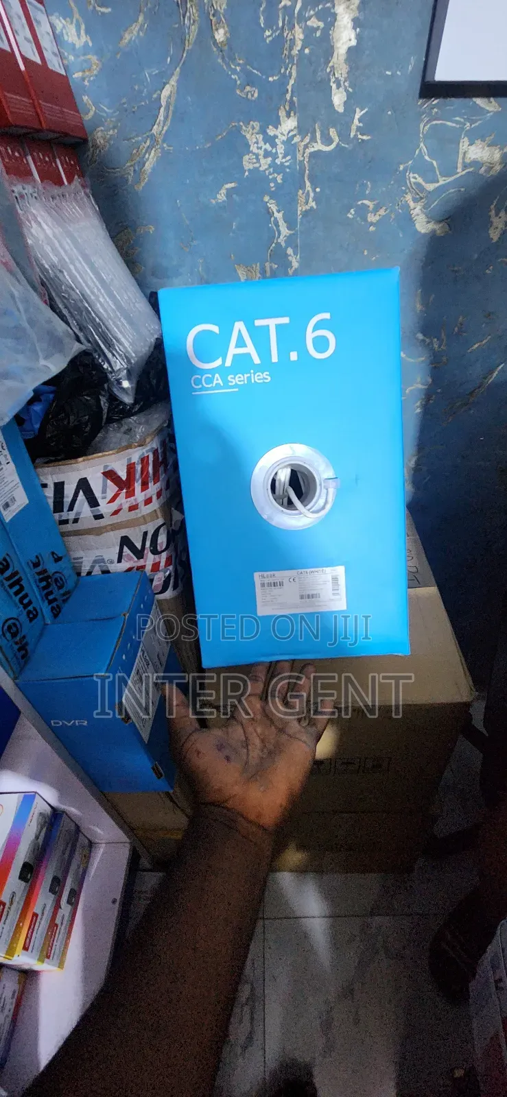 Cat-6 Cable Pure Copper Hilook by 300m