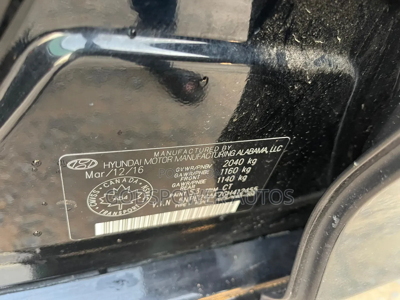 Hyundai Sonata SE 2016 Black