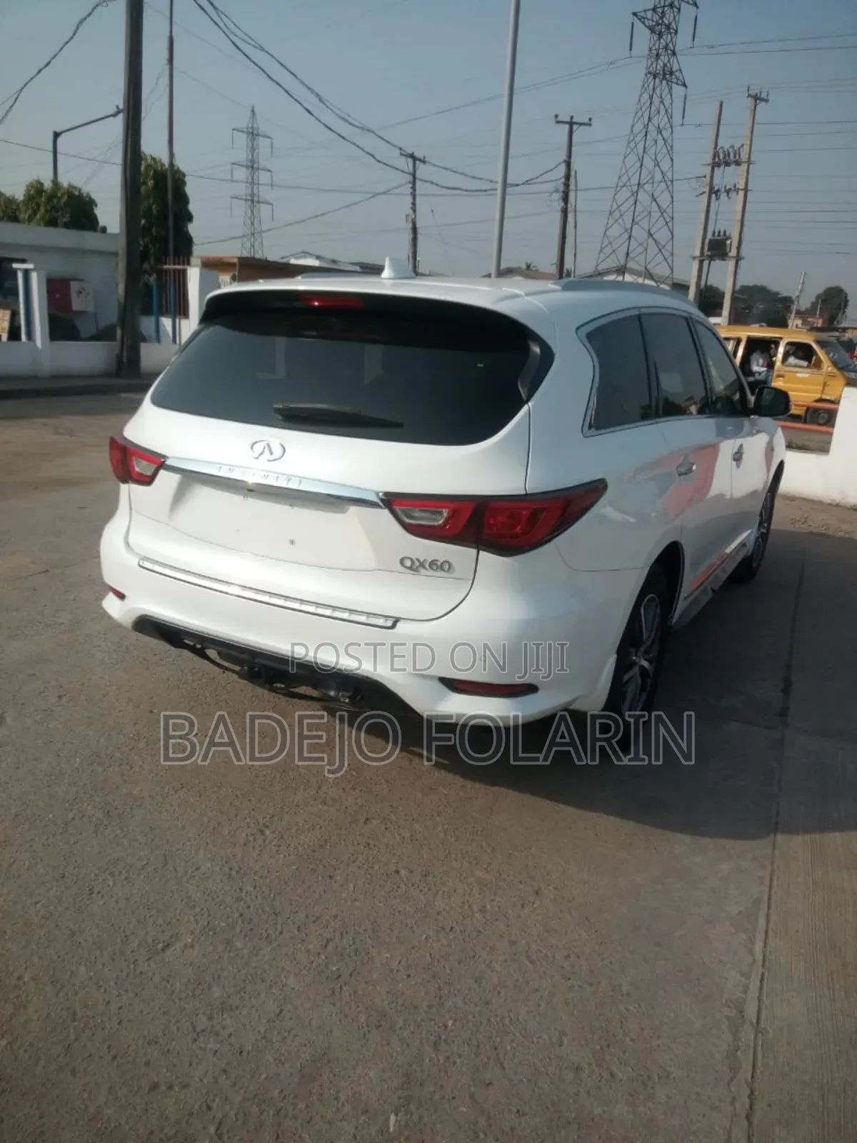 Infiniti QX60 2017 White