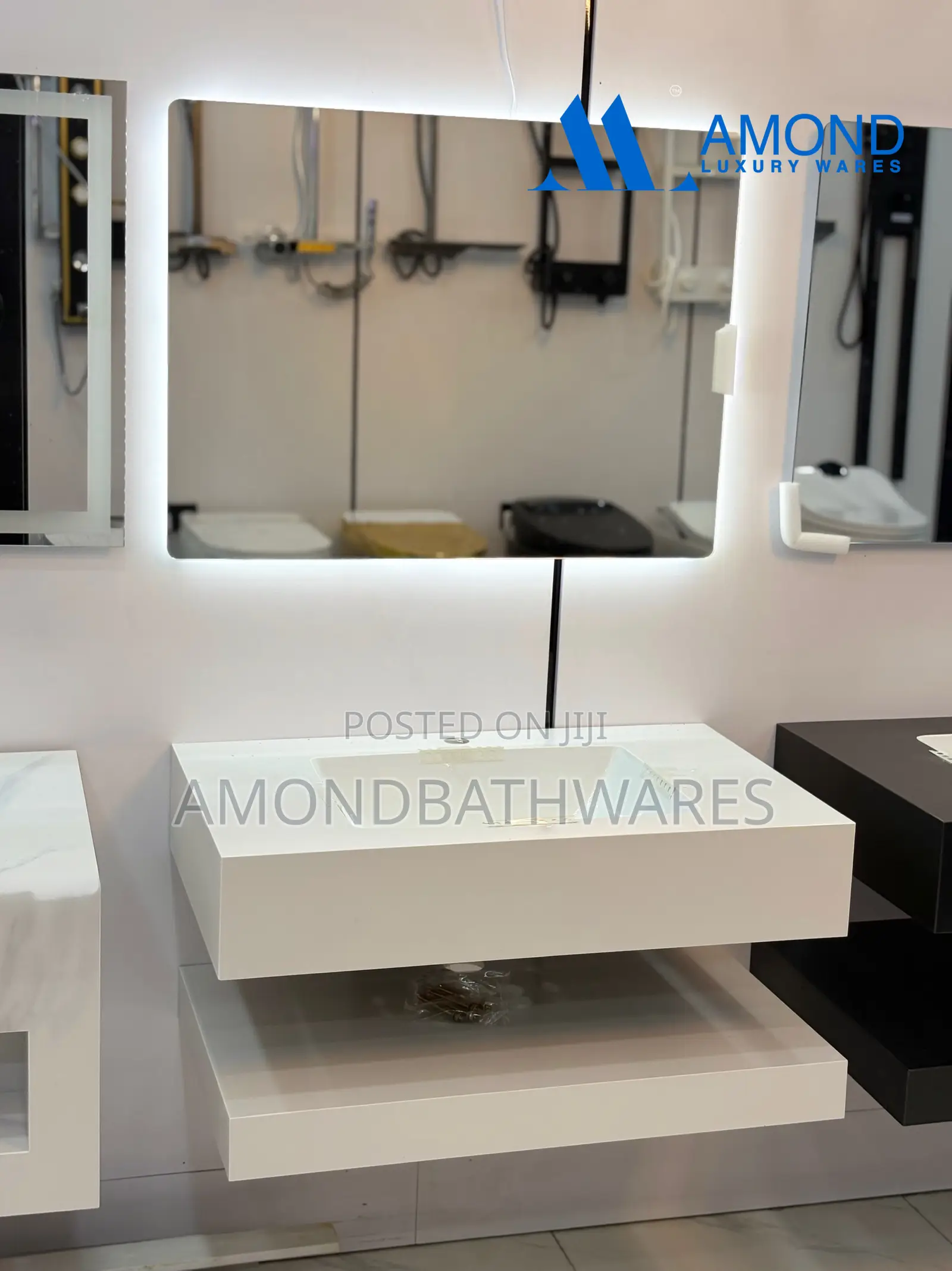 80cm Marble Cabinet
