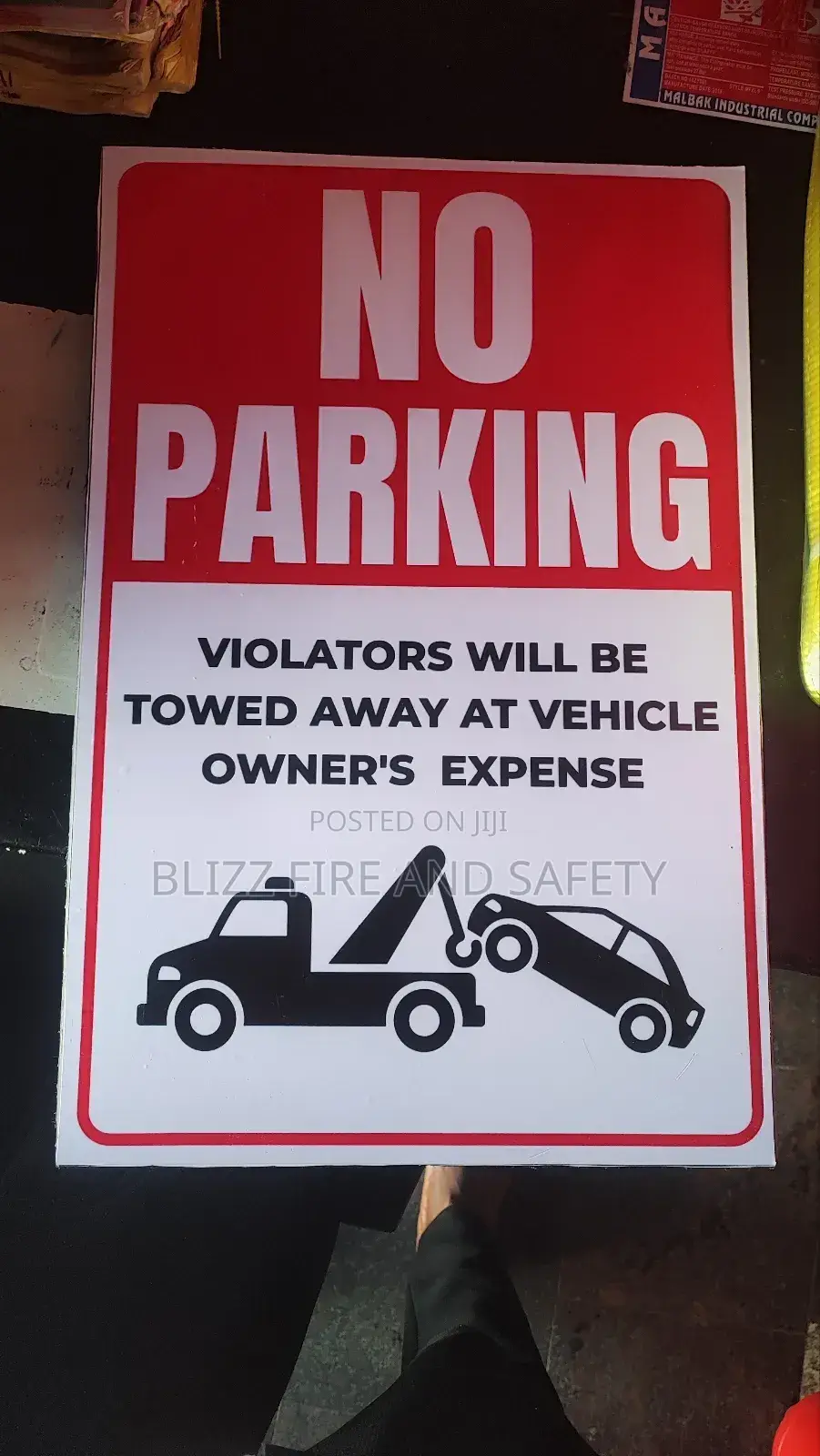 No Parking Signage
