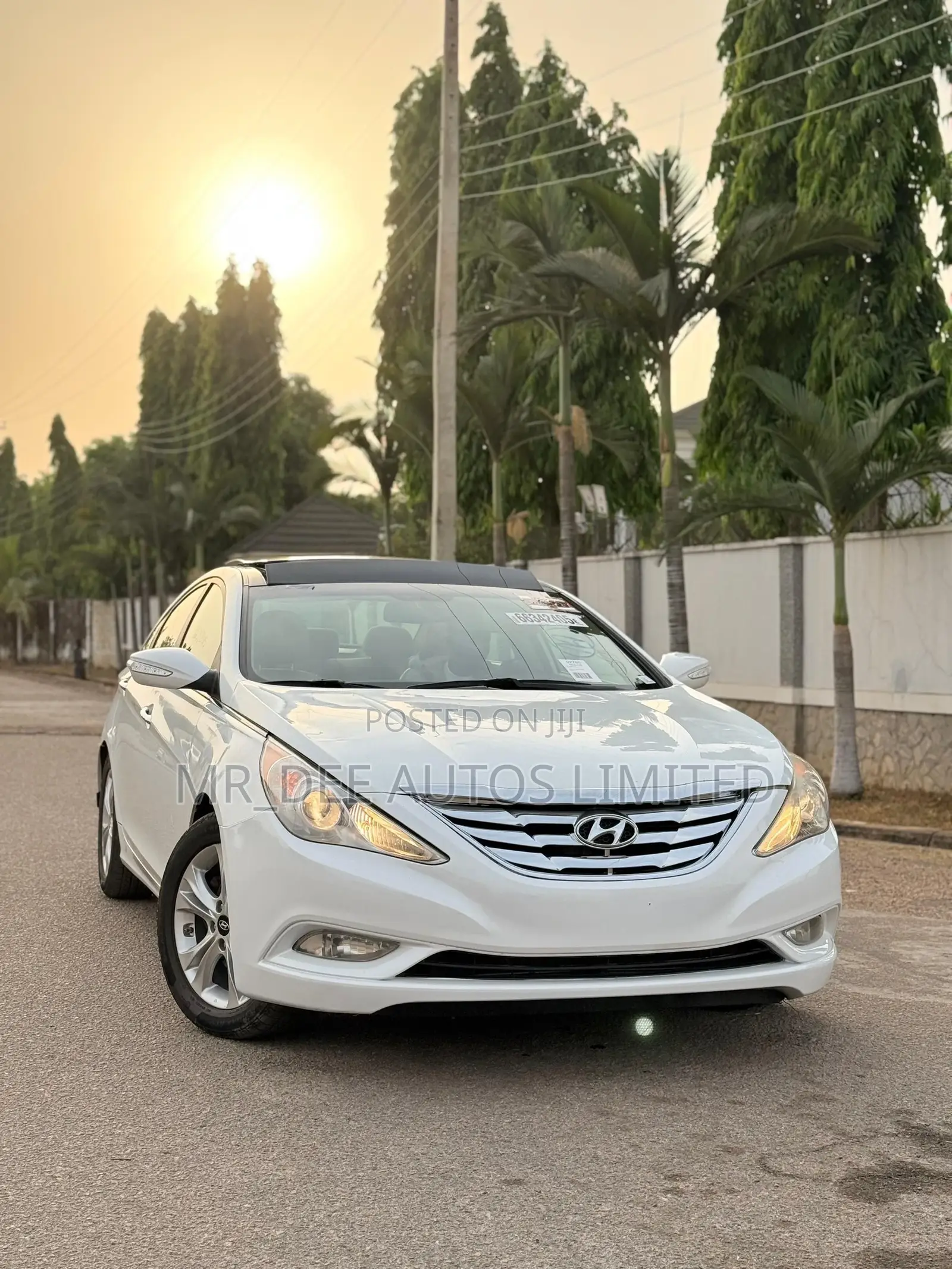 Hyundai Sonata 2013 White