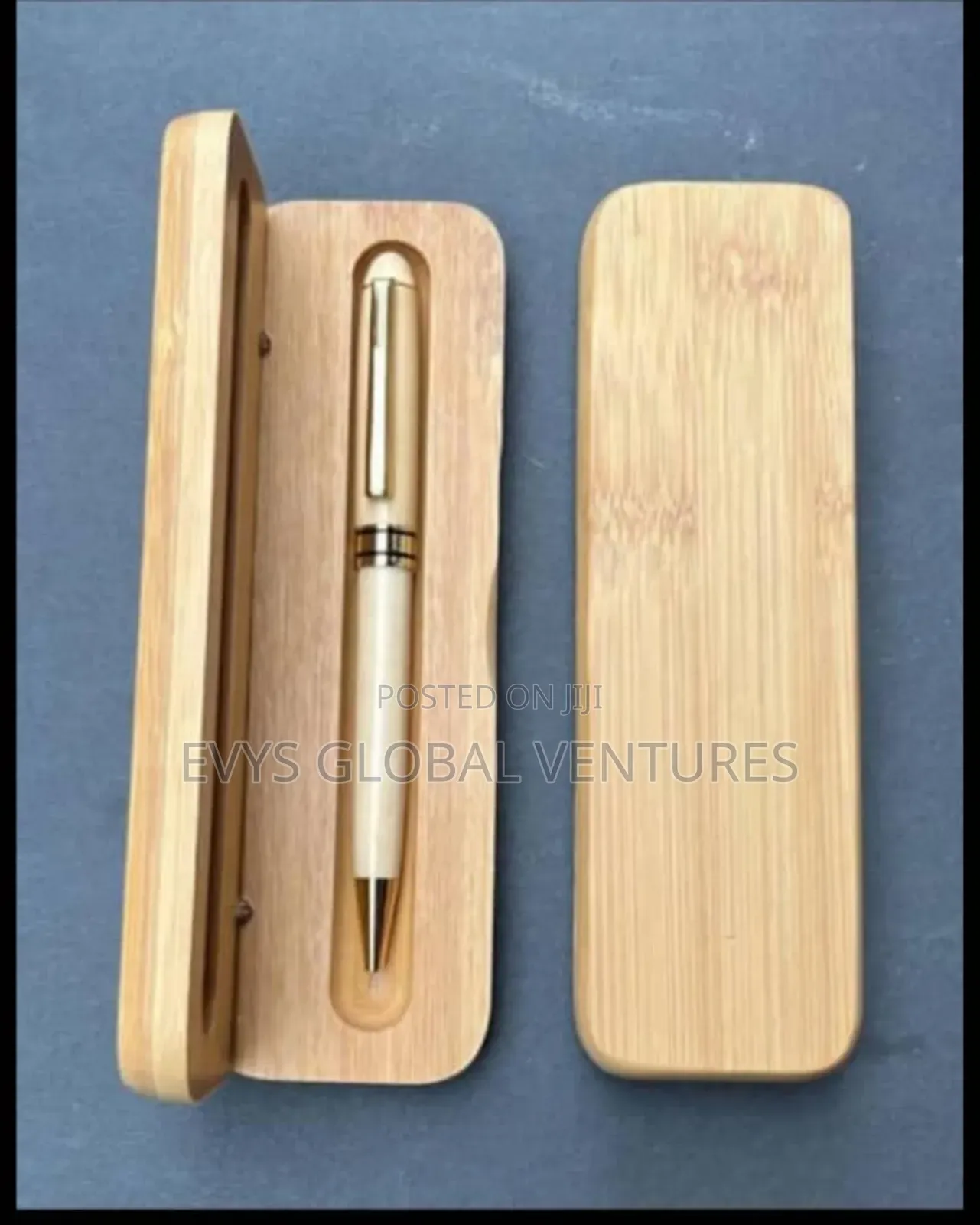 Wooden Pen in a Wooden Box Souvenir Gift Set