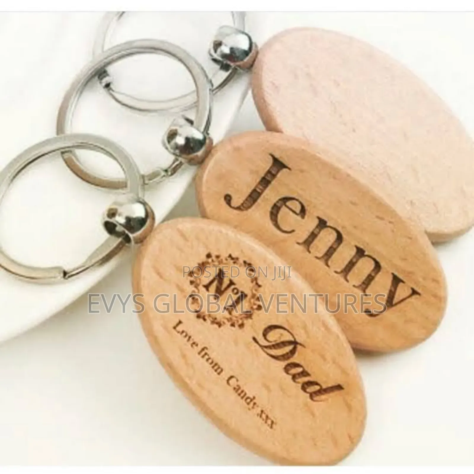 Wooden Key Holder Souvenir Gift Set - Per Dozen