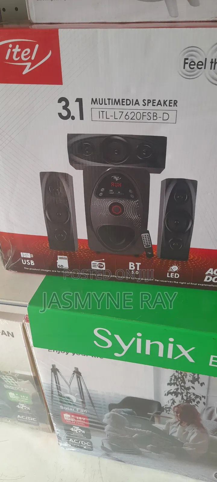 Itel 3.1 Booming Speakers