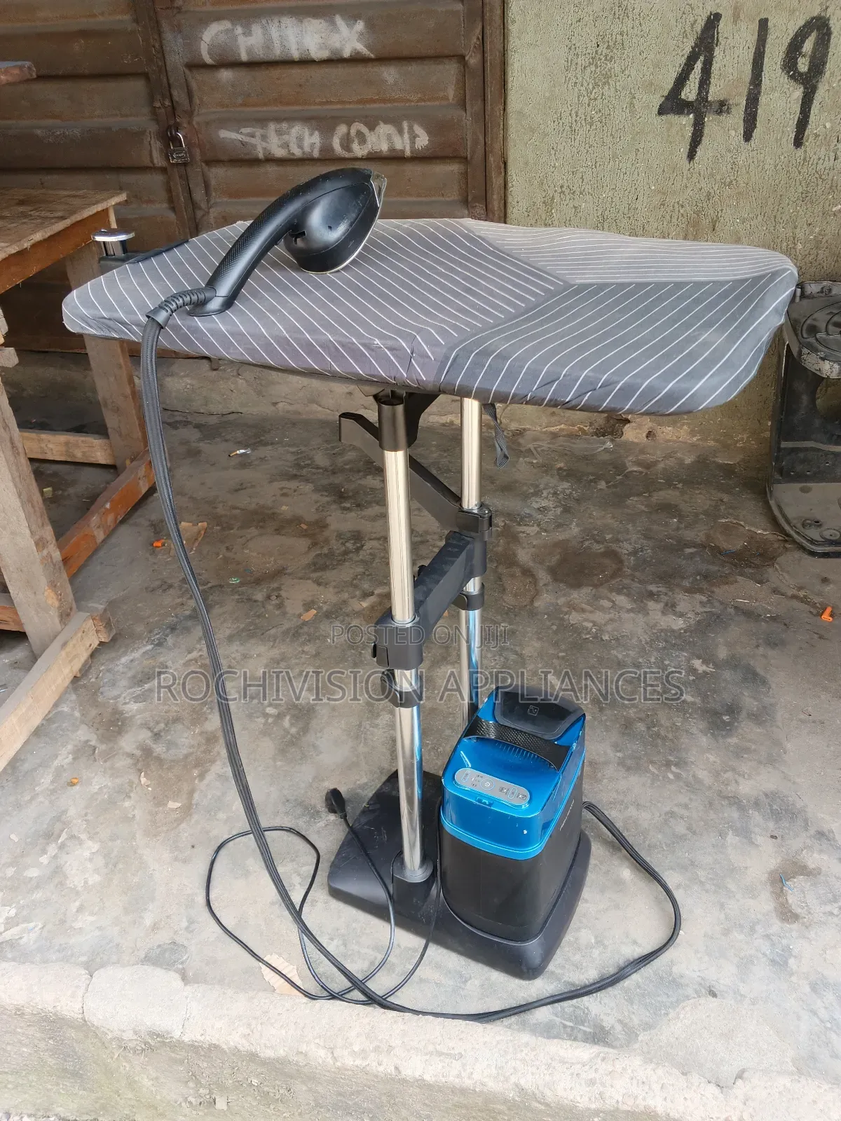 Rowenta Garment Steamer With Ironing Board Heavy Duty Steamer Wit Iron