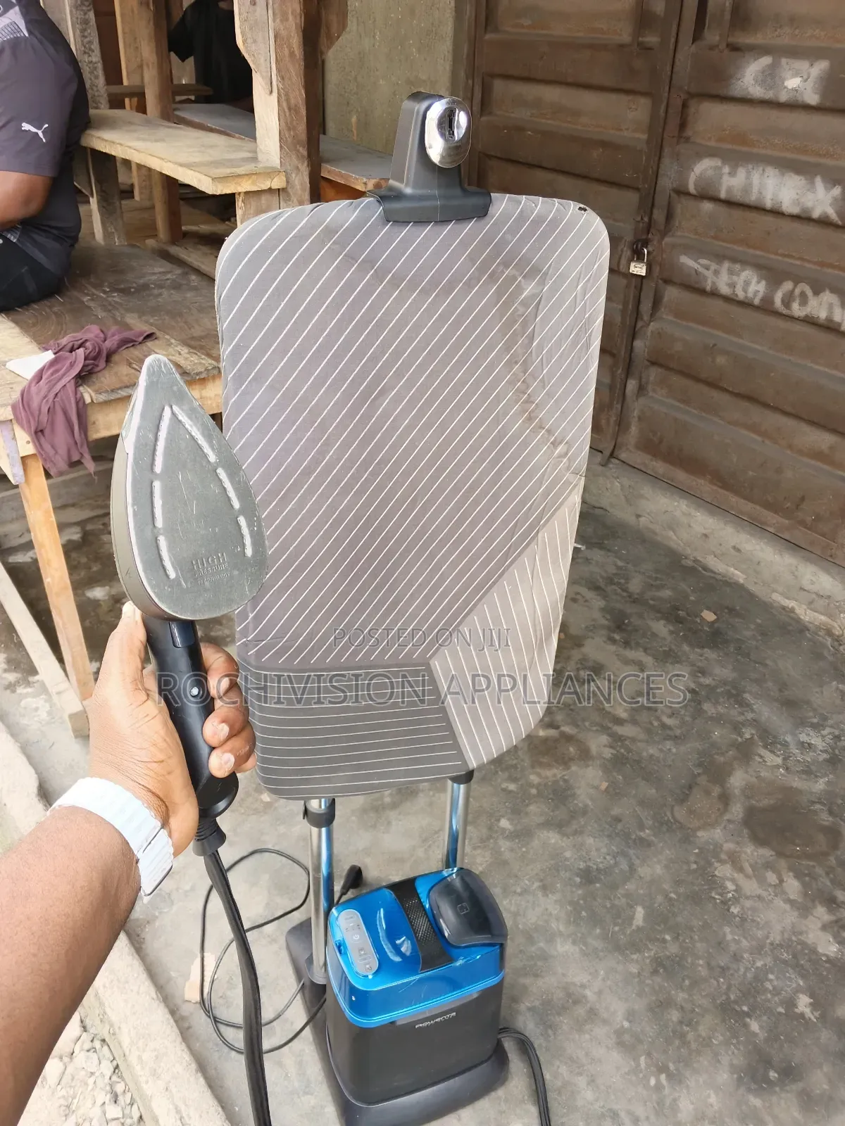 Rowenta Garment Steamer With Ironing Board Heavy Duty Steamer Wit Iron