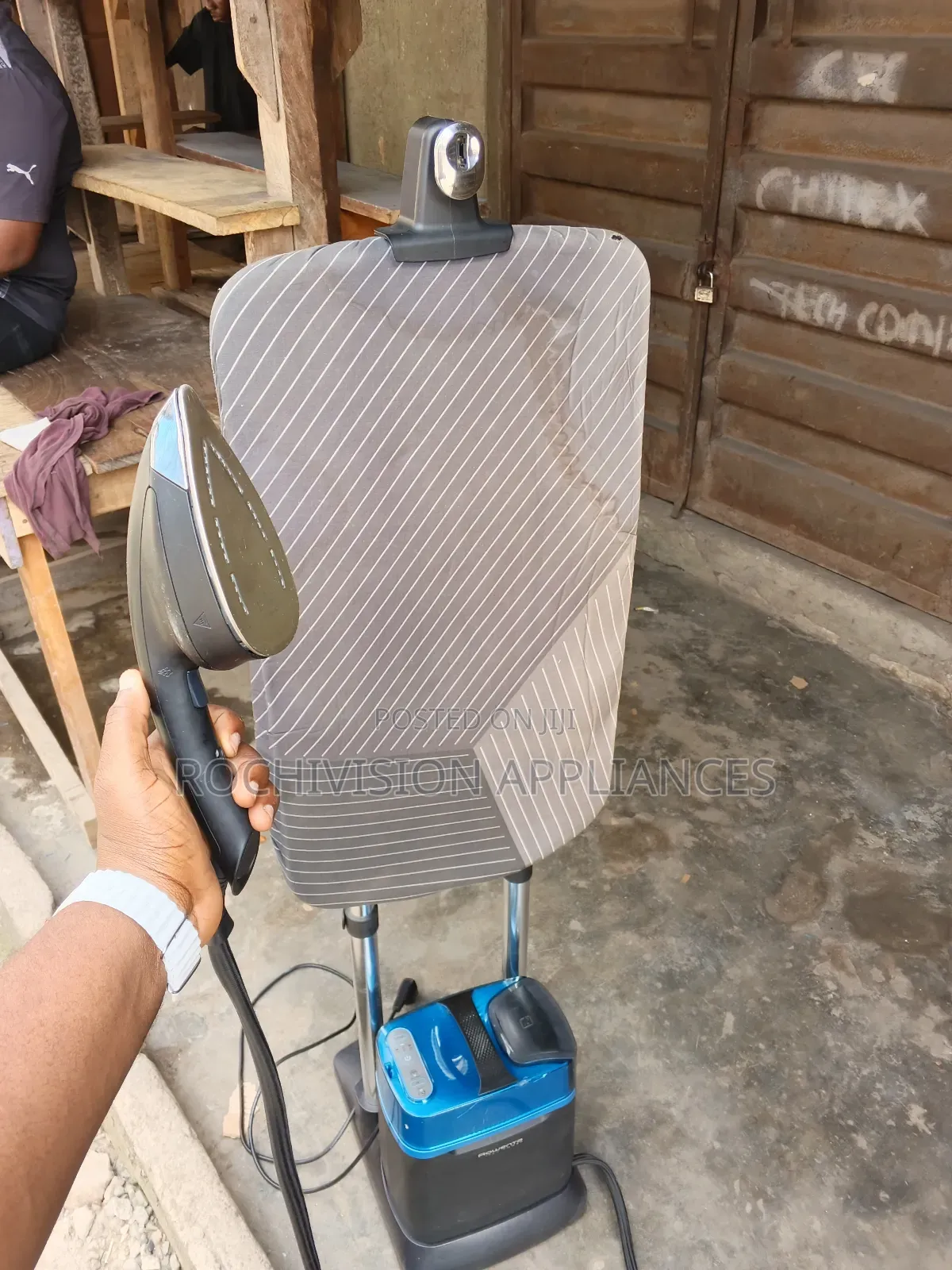 Rowenta Garment Steamer With Ironing Board Heavy Duty Steamer Wit Iron