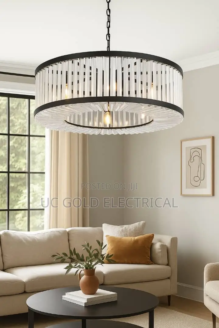 Vintage Chandeliers Led Lighting Modern Crystal Prism Chandelier