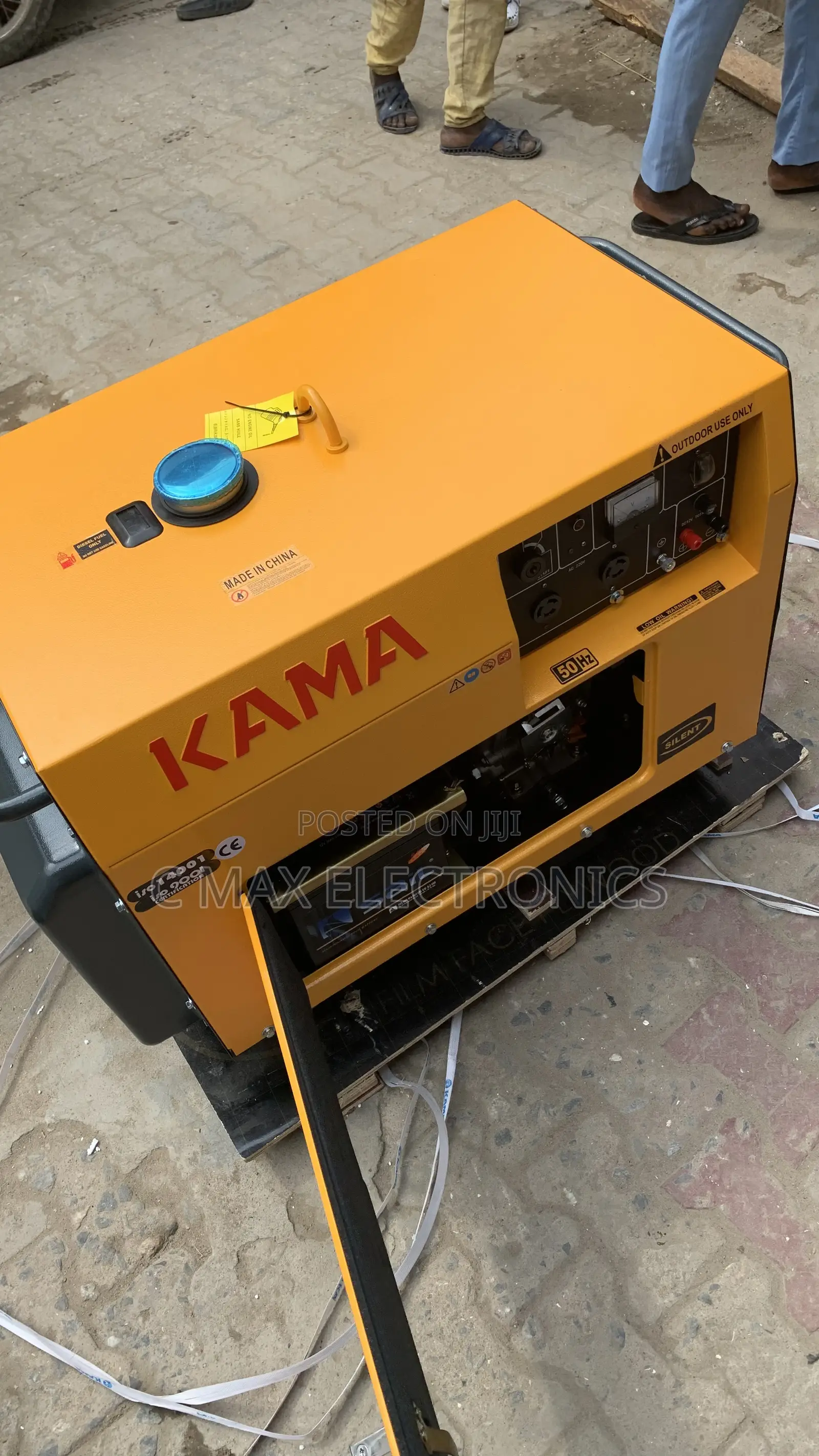 Kama 10kva Soundproof Generator 100% Copper Coil