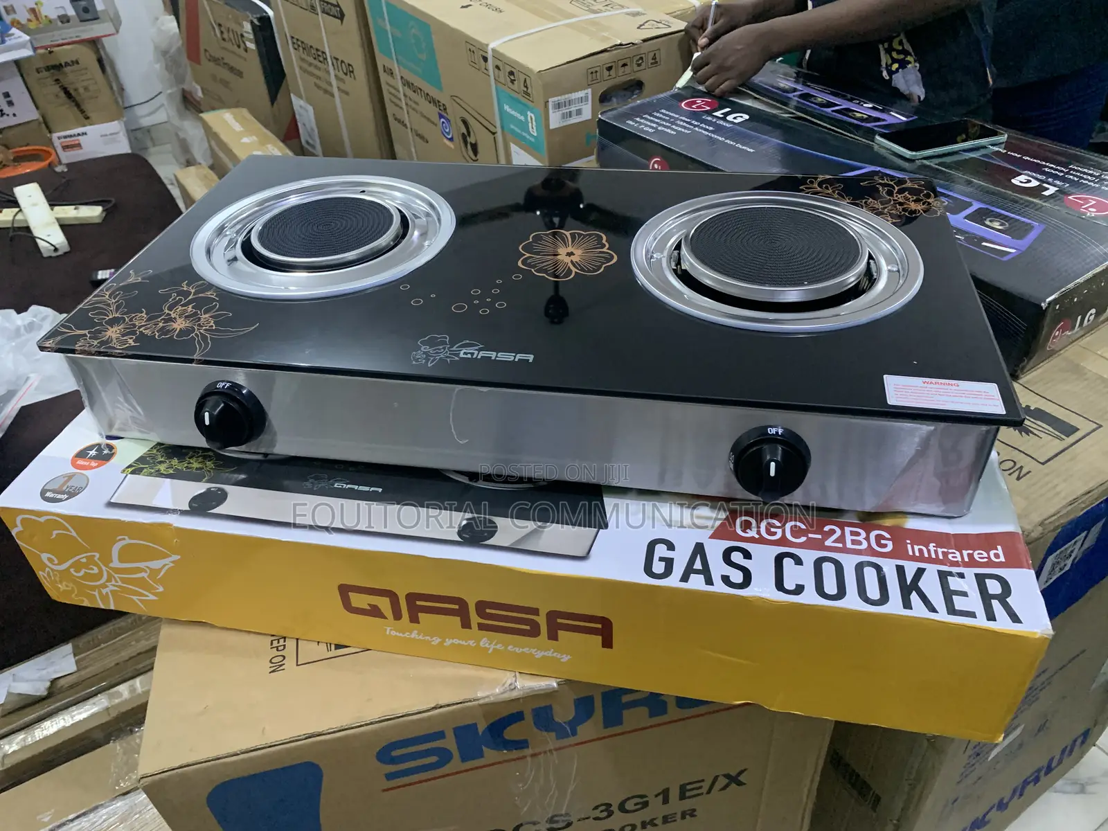 Qasa QGC-2bg High-Efficiency Infrared Gas Cooker