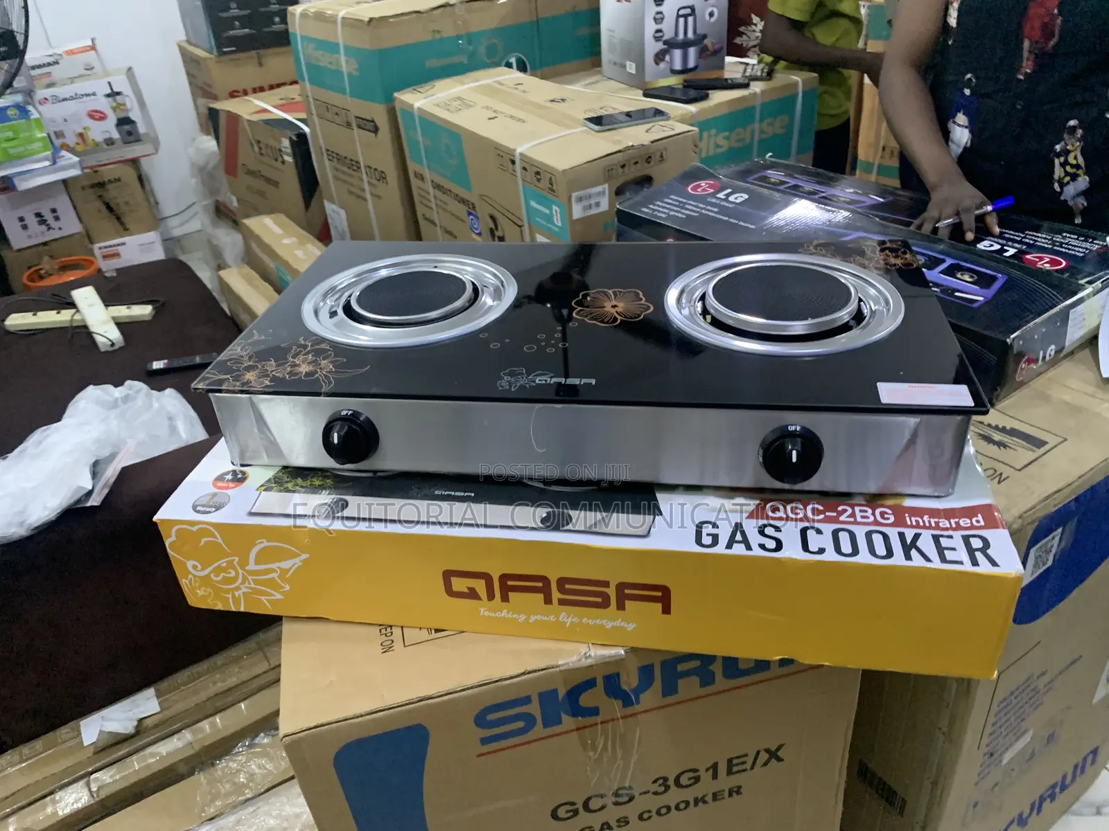 Qasa QGC-2bg High-Efficiency Infrared Gas Cooker