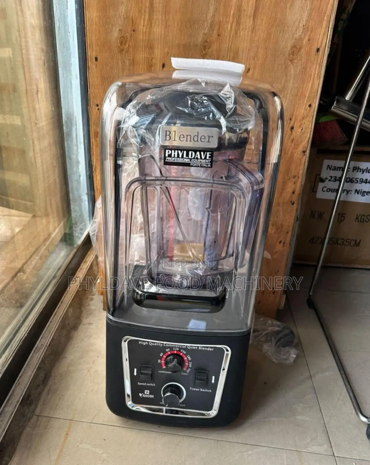 Soundproof Blender