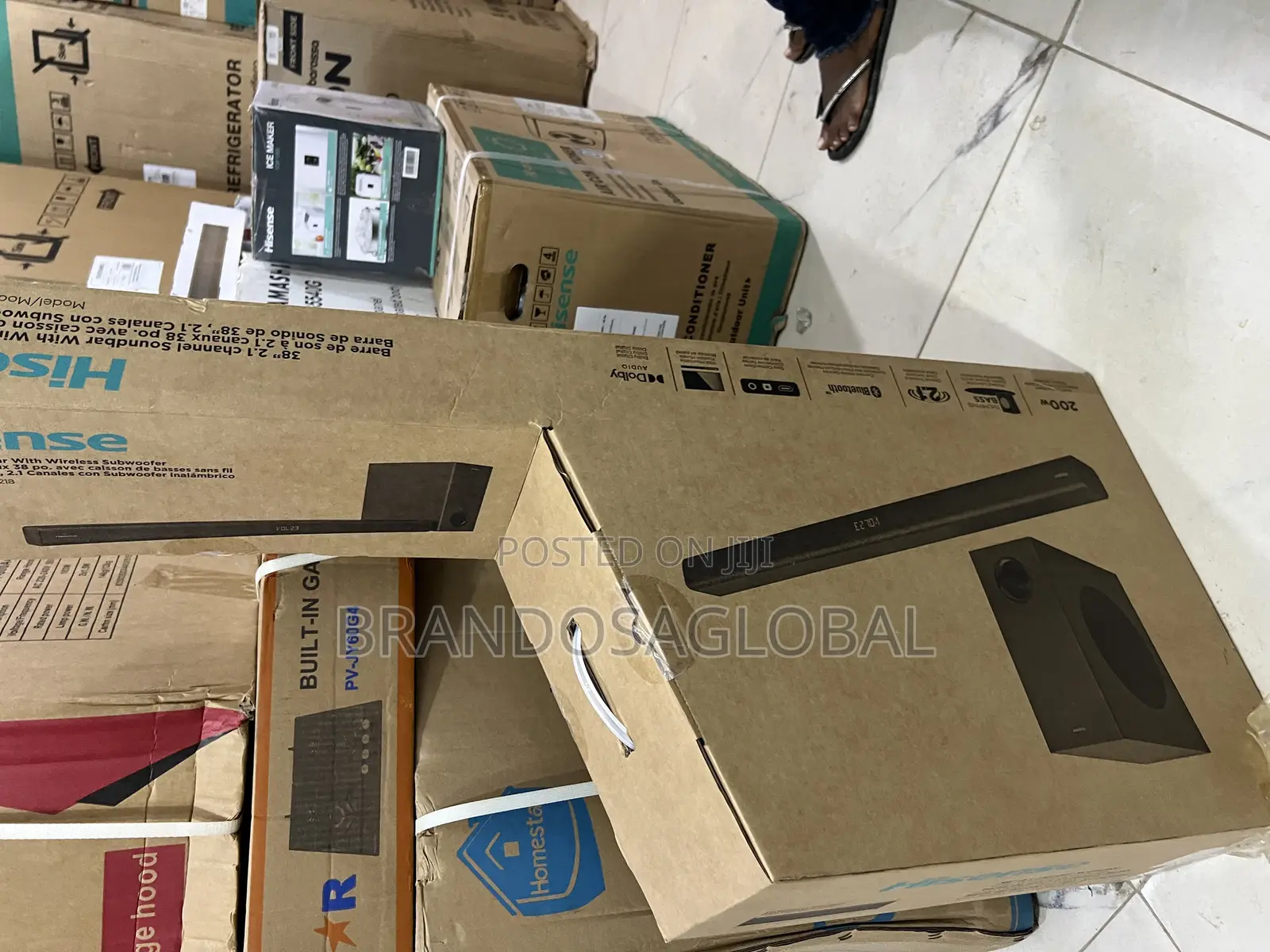 . Hisense Aud-Hs218 Home Entertainment Sound Bar