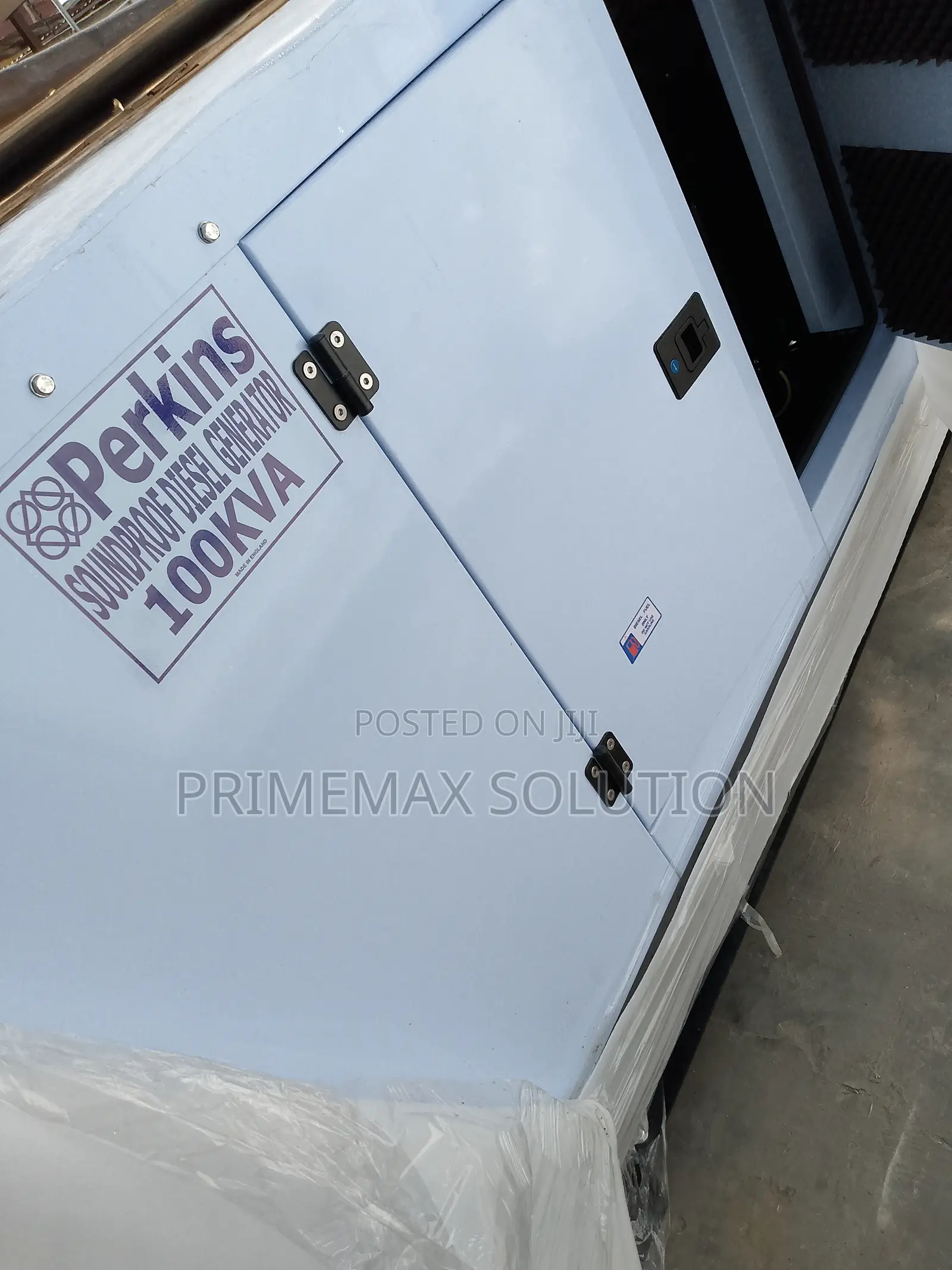 Original Perkins 100kva Soundproof Generator – Immediate Delivery