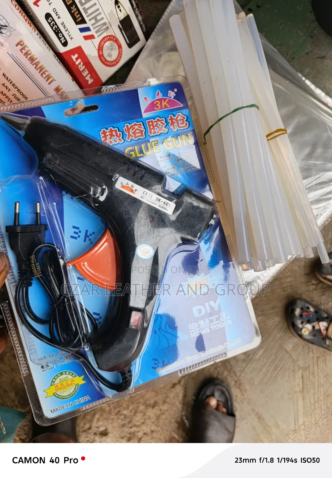 Electric Hot Glue Gun