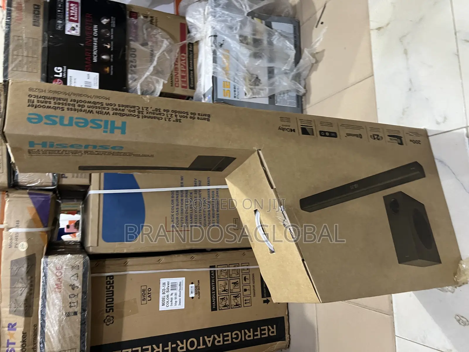 Hisense Aud-Hs218 200wsound Bar With Loud Output