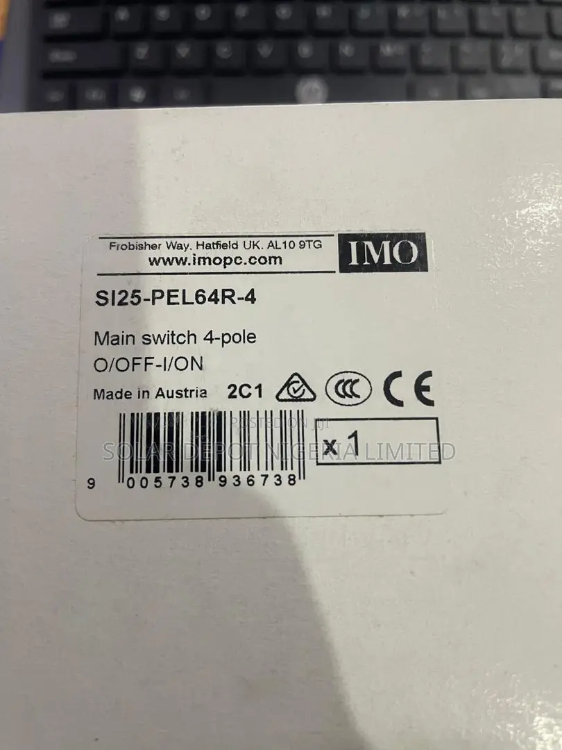 Imo Pv Array Dc Isolator