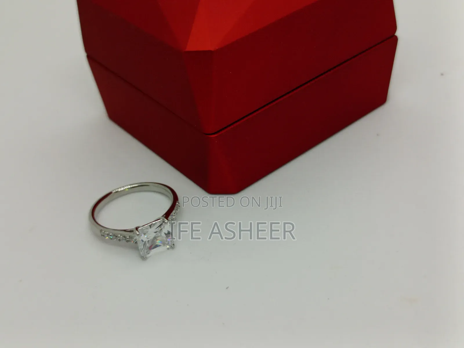 Ladies Luxury Us Sterling Silver Proposal Ring - Us001