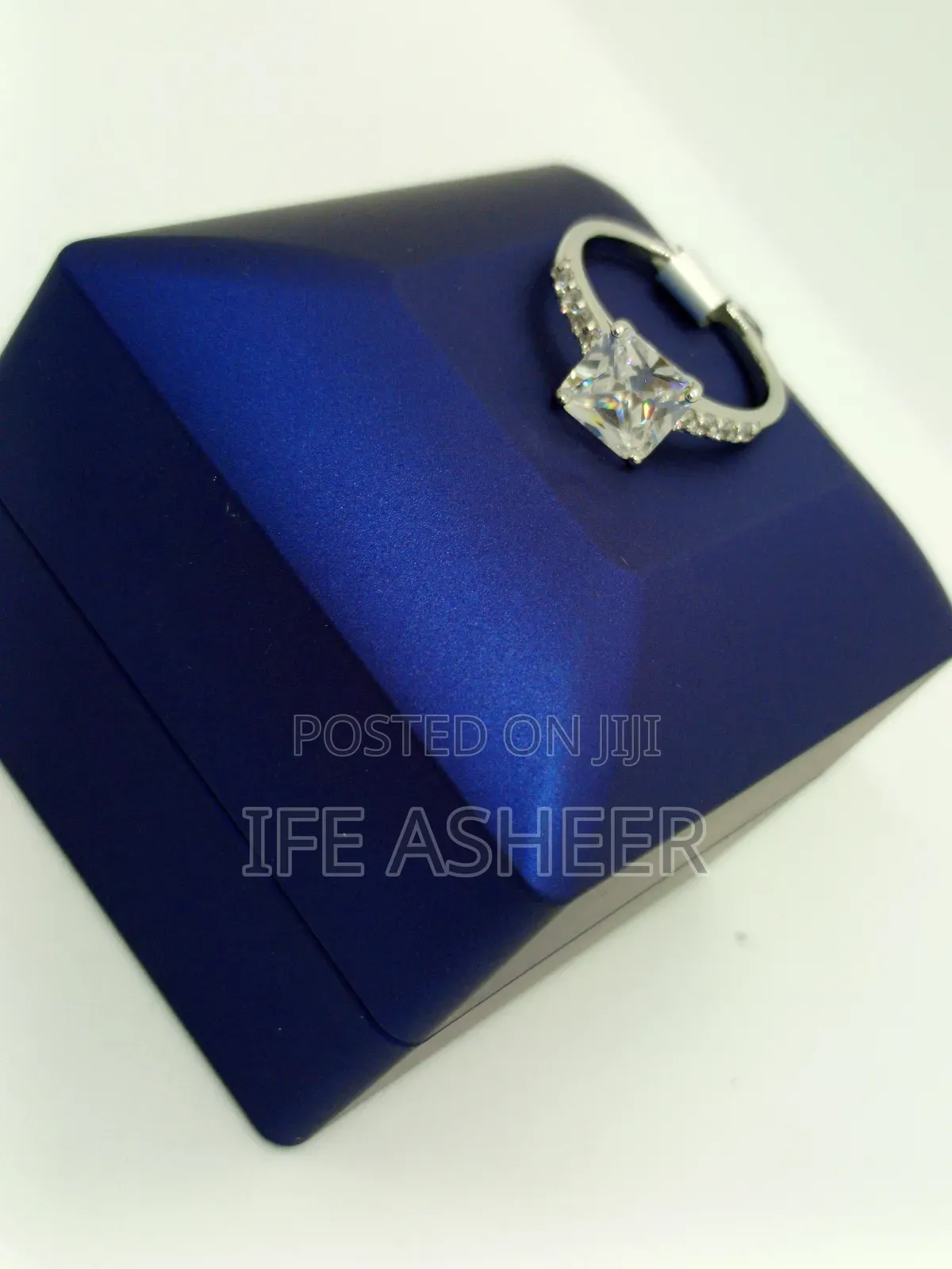 Ladies Luxury Us Sterling Silver Proposal Ring - Us001