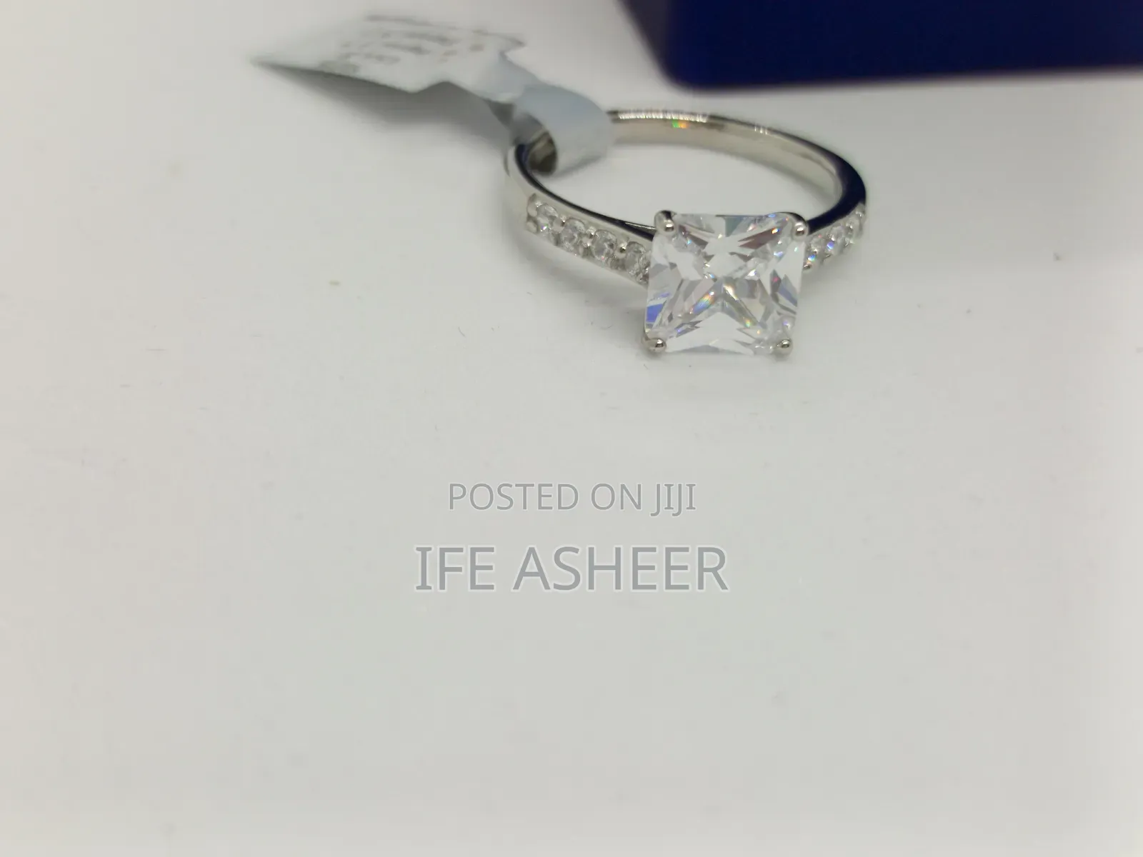 Ladies Luxury Us Sterling Silver Proposal Ring - Us001
