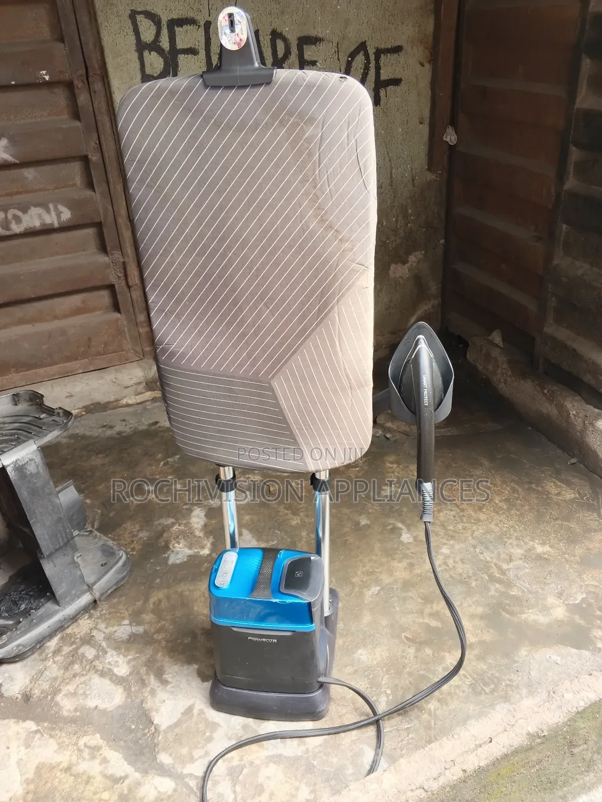 Rowenta Garment Steamer With Ironing Board Heavy Duty Steamer Wit Iron